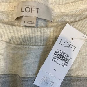 LOFT NWT light weight, thin sweatshirt